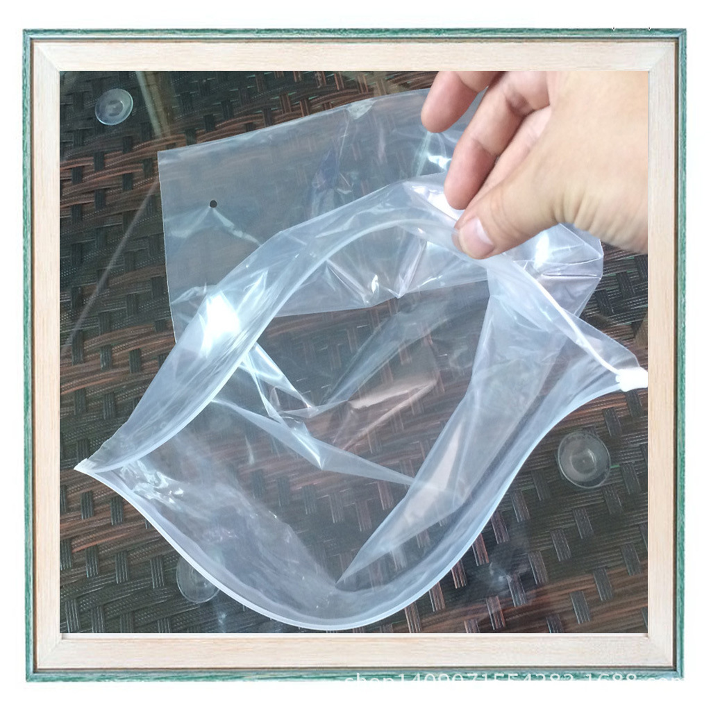 自封袋——超高清pe透明服裝拉鏈袋